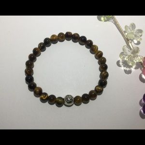 Tiger Eye Bead Bracelet